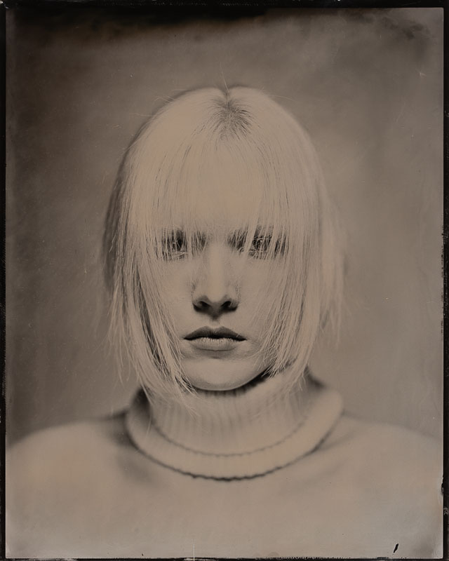 Tintype Porträt