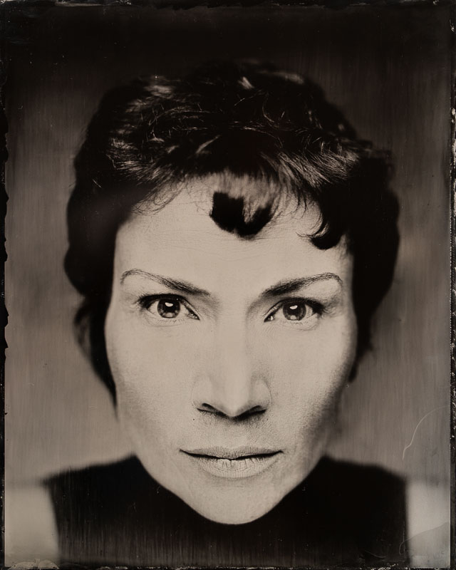 Tintype Porträt